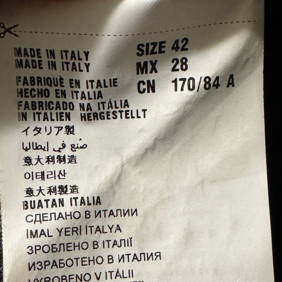 Miu Miu by PRADA Wool Coat with hood in grey size 42, Like New - Picture 8 of 9